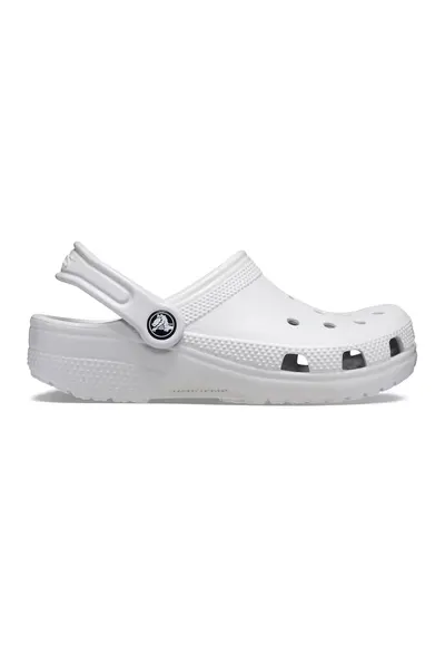 Saboti slingback cu perforatii - Alb murdar