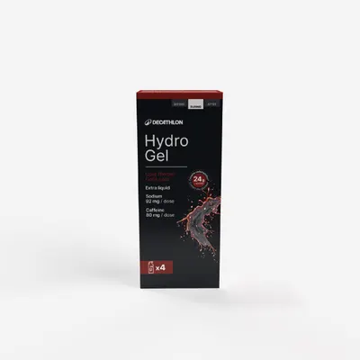 Gel Hydrogel energizant cu cafeină, cola, 4x53ml