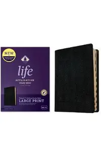 NKJV Life Application Study Bible, Third Edition, Large Print (Red Letter, Bonded Leather, Black, Indexed)