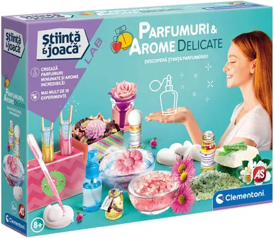 Set educațional Clementoni Stiinta &amp; Joaca - Parfumuri & Arome delicate