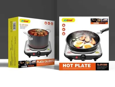 Plită Electrică Dublă, Andowl Q-JR1500