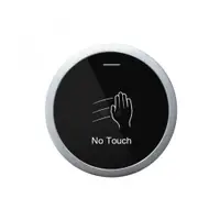 Buton cerere iesire cu LED de stare bicolor SBUTTON 100, NO/COM/NC, infrarosu, fara contact, aparent