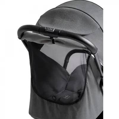 Carucior pentru copii Joie Parcel LX Signature Ebony ultracompact, spatar si suport pentru picioare reglabile