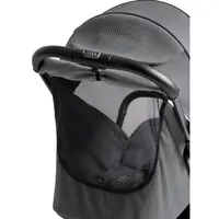 Carucior pentru copii Joie Parcel LX Signature Ebony ultracompact, spatar si suport pentru picioare reglabile