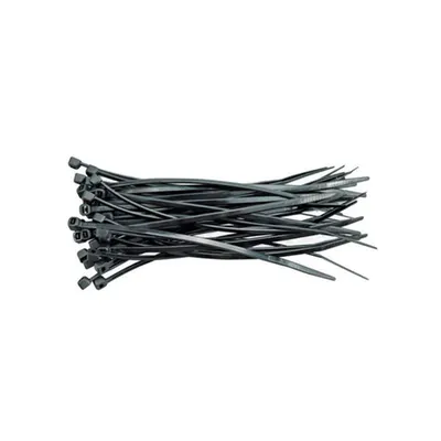 Colier Cablu Negru 3,6×200 – (100buc)