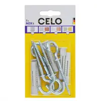 CELO Blister Multi-purpose plug cu collar MZK 8 cu round hook RH 5,0x86