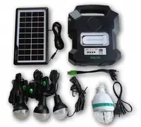 Kit solar portabil Gdlite GD-1000A USB bluetooth radio FM MP3 4 becuri incluse MIH