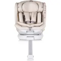 Scaun auto pentru copii Chipolino Clima Air Biscotta I-Size 40-150 cm cu sistem isofix si sezut rotativ