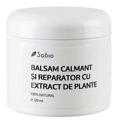 Balsam calmant si reparator cu extract din plante, 120ml, Sabio