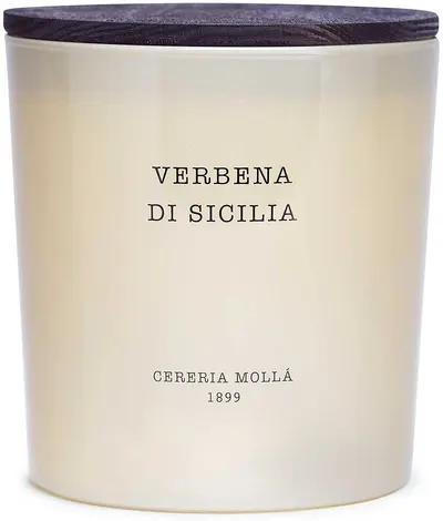 Lumânare parfumată Cereria Molla - Verbena di Sicilia, 600 g