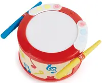 Jucărie muzicală pentru copii Hape - Tobă strălucitoare
