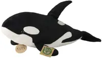 Jucărie de pluș Rappa Eco Friends - Balena ucigașă, 38 cm