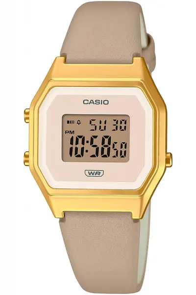 Ceas de mana femei CASIO Collection Vintage Retro Casual Fashion - LAD DIG LTH SILV