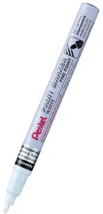 Marker permanent Pentel Paint MSP10 - 2.9 mm, alb