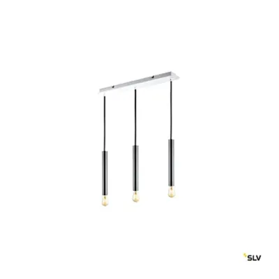 FITU PD, indoor pendant, E27, brushed aluminium, max. 60W