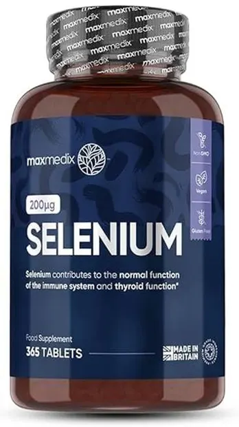 Selenium, 200 µg, 365 tablete, Weight World