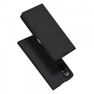 Husa pentru Realme C67 4G, Techsuit, Magskin Book, Neagra