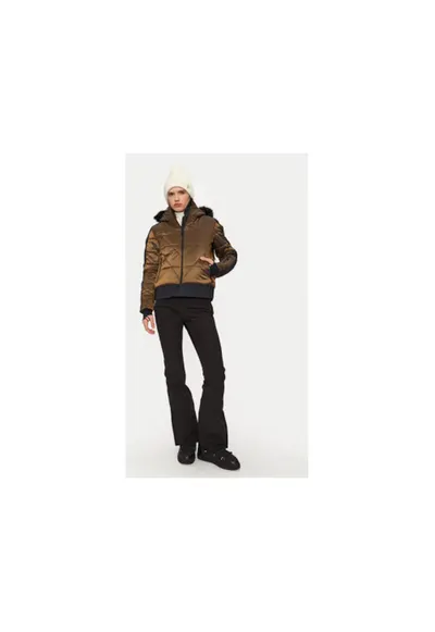 Geaca ski dama - 304735677 - Poliamida - Auriu - Auriu