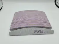 Set 50 Bucati Pila Unghii Semiluna FSM 100/180 - PFSM100/180-25B