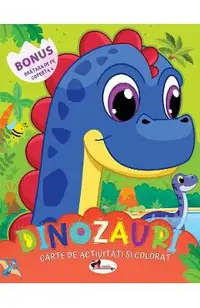 Dinozauri. Carte de activitati si colorat