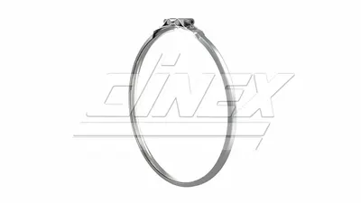 Colier sistem esapament (267mm, otel inoxidabil) potrivit MERCEDES potrivit MERCEDES ACTROS MP4 MP5, ANTOS, AROCS 471.943-OM936.916 07.11