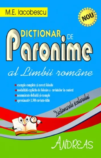 Dictionar de paronime al Limbii Romane