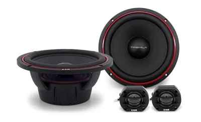 Difuzoare auto ESB 3000 3.6K2, set sistem 2 căi, 165mm, 210W RMS, 4Ω, 4 difuzoare