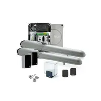 Kit automatizare poarta batanta Nice WINGOKIT 3524 FULL, 200 Kg/canat, 3.5 m/canat, 24 V