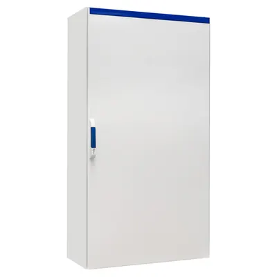 Dulap compact cu o usa, 1800x1000x400mm, RAL 7035