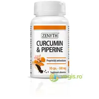 Curcumin & Piperine 500mg 30cps