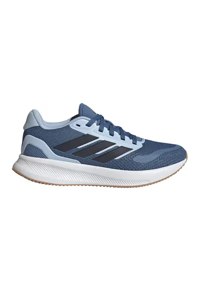 Pantofi sport Run Falcon 5 low-cut din plasa - Albastru pastel/Negru/Albastru inchis