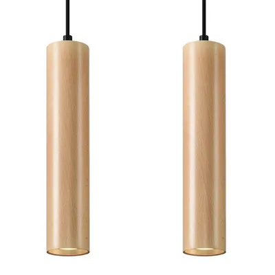 Lampa suspendata LINO 2 wood