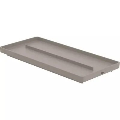 Tava baie Roca Ona A817670C80, pe blat, 350 x 158 mm, plastic, Bej mat