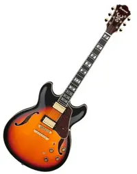 Chitară semi-acustică Ibanez -AS113 BS , Brown Sunburst