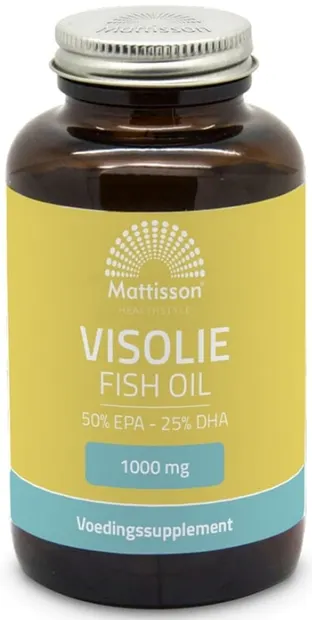 Fish oil, 1000 mg, 60 capsule, Mattisson Healthstyle