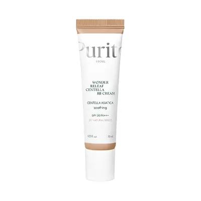 BB Cream cu SPF30 PA+++ Wonder Releaf Centella 23 Natural Beige, 30ml, Purito