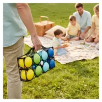 Set de joc cu 8 bile din plastic Boccia Alldoro
