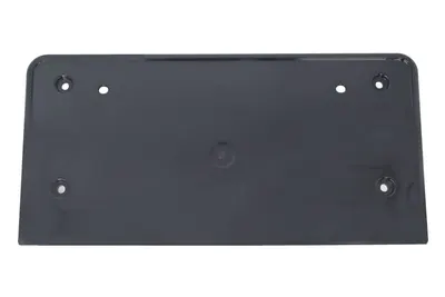 Suport numar inmatriculare fata potrivit AUDI A6 C7 2010-2015 - (negru lucios)