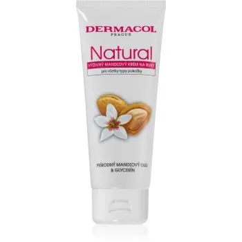 Dermacol Natural cremă hrănitoare de migdale pentru maini si unghii