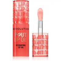 Revolution Pout Lip ulei pentru buze cu efect de hidratare culoare Peach 3 ml