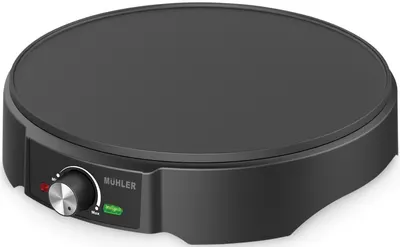 Aparat de clătite Muhler - MHT-383, 1200W, 30 cm, negru