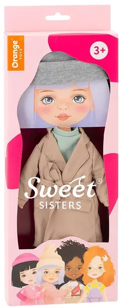 Orange Toys Sweet Sisters Sweet Sisters Set de îmbrăcăminte pentru păpuși - pelerină de ploaie bej