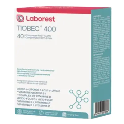 Tiobec 400, Laborest Italia | 40 comprimate