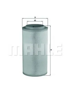 Filtru aer MAHLE ORIGINAL LX 1734