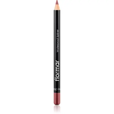 flormar Waterproof Lipliner creion contur pentru buze, waterproof culoare 203 Subdued Pink 1,14 g