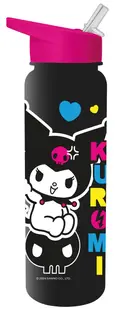 Sticlă de apă Pyramid Animation: Sanrio - Kuromi (Punk Vibes)