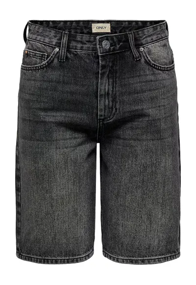 Pantaloni scurti din denim dama 15256709 - Bumbac - Gri - Gri