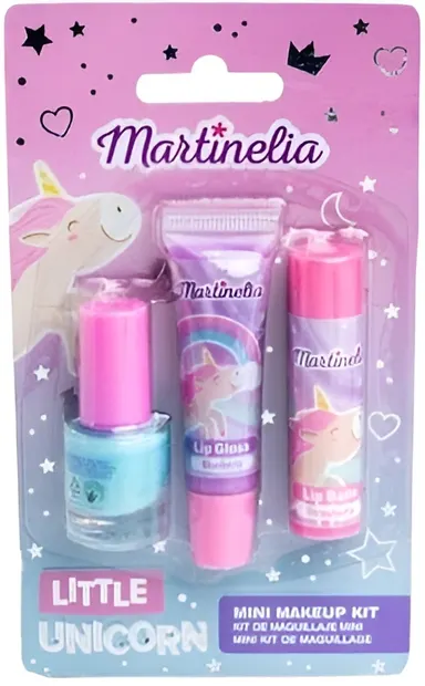Trusă de frumusețe pentru copii Martinelia Little Unicorn - 3 piese