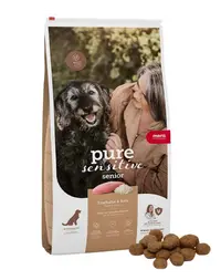 Hrană uscată câini seniori sensibili MERA Pure Sensitive 12,5 kg curcan și orez