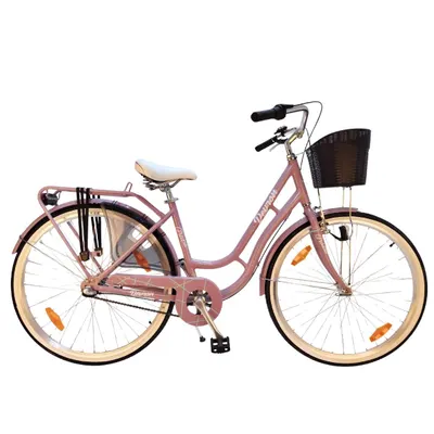 Second Hand, Devron AL N3 25 M - Bicicletă oraș, mov delicat